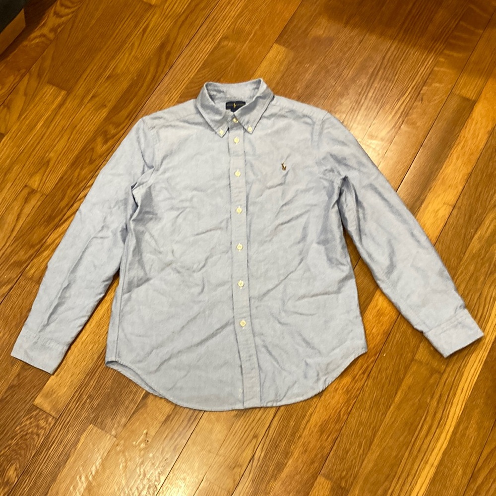 Ralph Lauren blue dress shirt